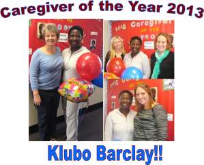 Ck 2013 Klubo caregiver year